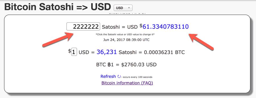 Satoshi Nakamoto price today, SATOSHI to USD live price, marketcap and chart | CoinMarketCap