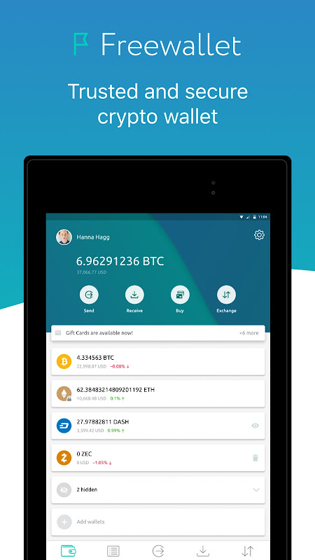 Freewallet - APK Download for Android | Aptoide