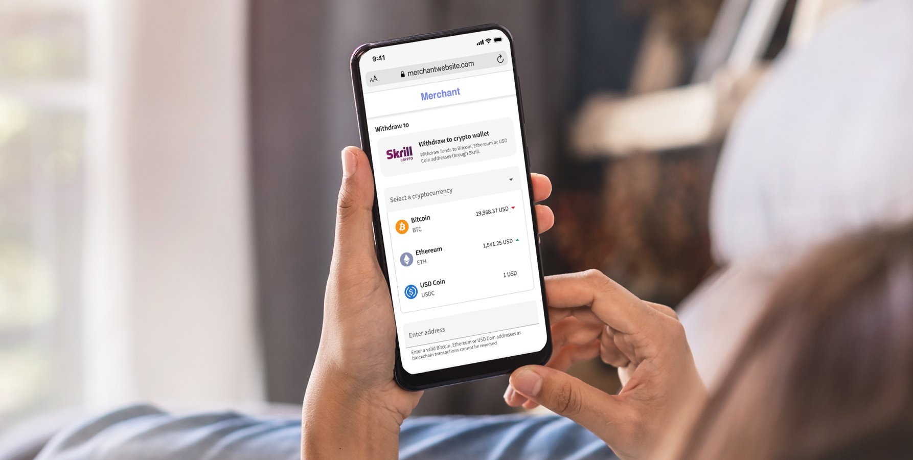 Can I have a crypto account within Skrill ewallet? | Wikibrain