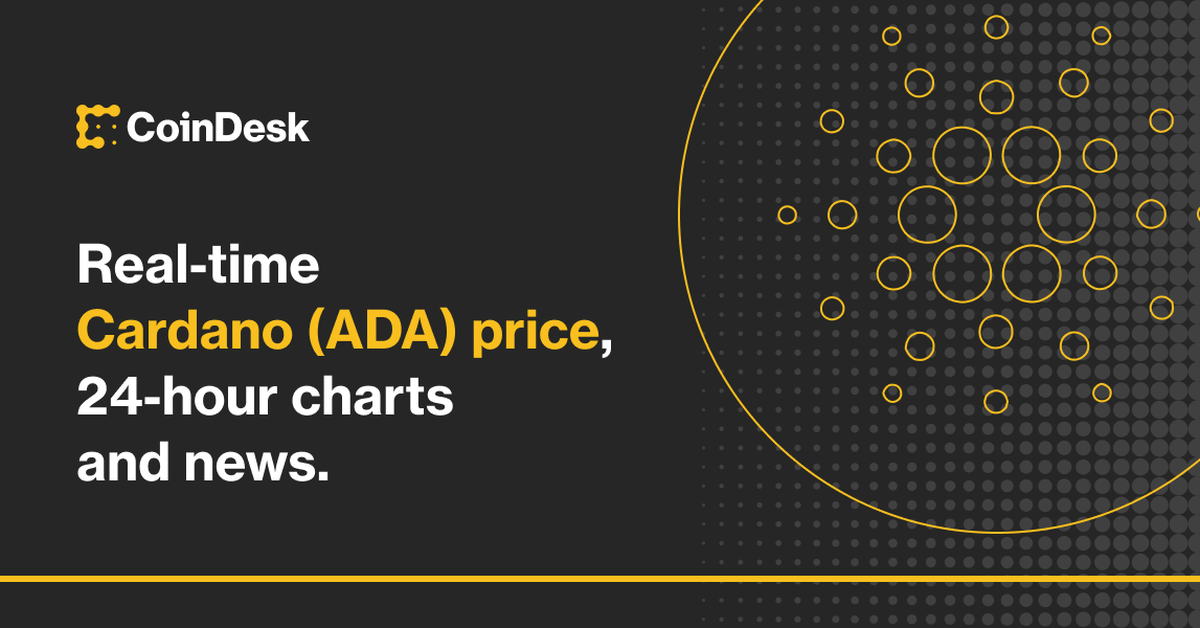 Cardano price today, ADA to USD live price, marketcap and chart | CoinMarketCap