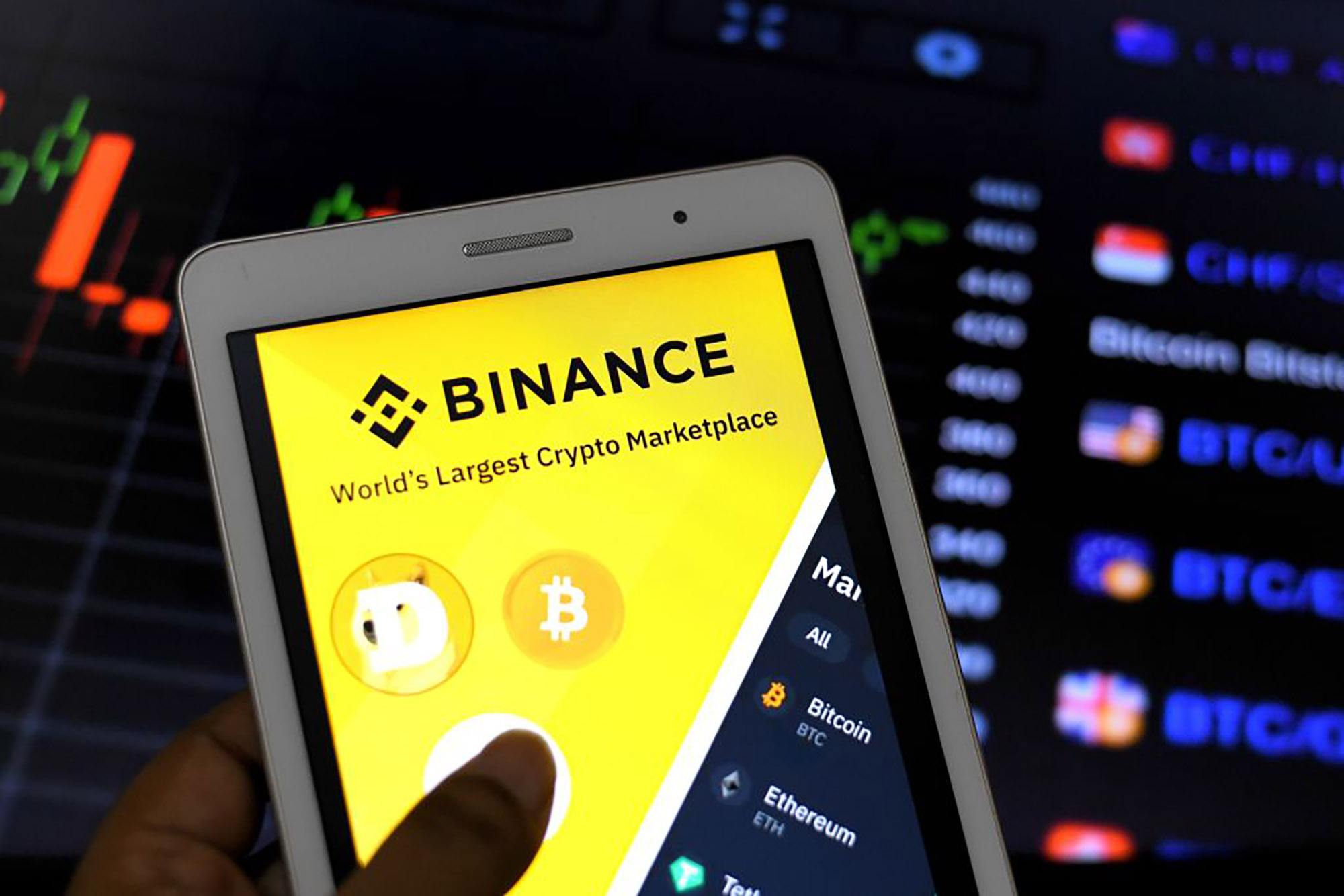 Binance trade volume and market listings | CoinMarketCap