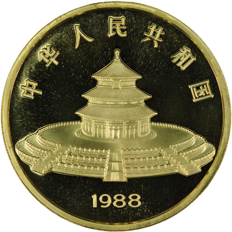 Gold Panda Twelve Ounce Coin Values & Prices | China Coin Prices