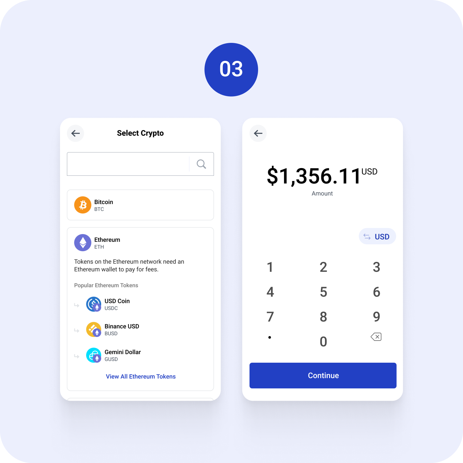 Buy Bitcoin, Ethereum, & USDC Instantly with a Debit Card