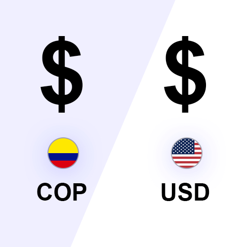 COP to USD Convert Colombian Pesos to US Dollars