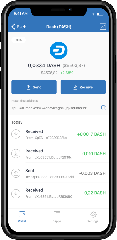 Dash Wallet - Edge