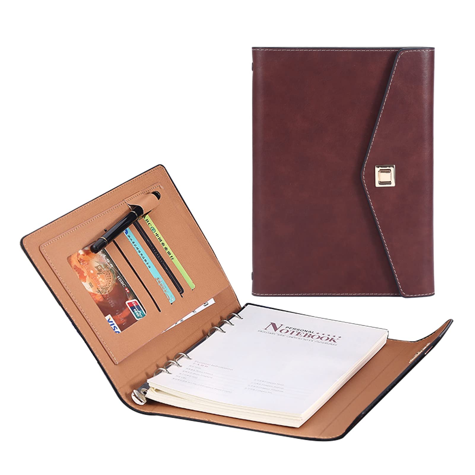 A5 leather folder Colorful DUDU | dudubags