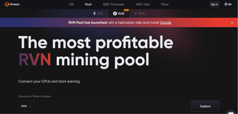 Best Ravencoin (RVN) mining pool