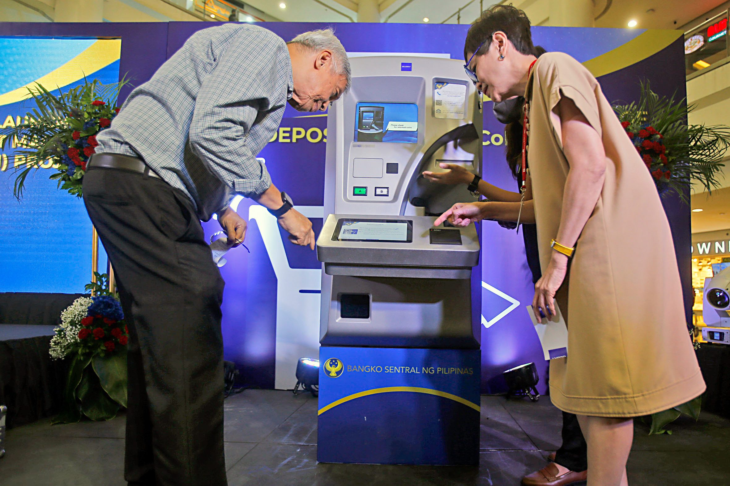 BSP rolls out coin deposit machines in malls - BusinessWorld Online