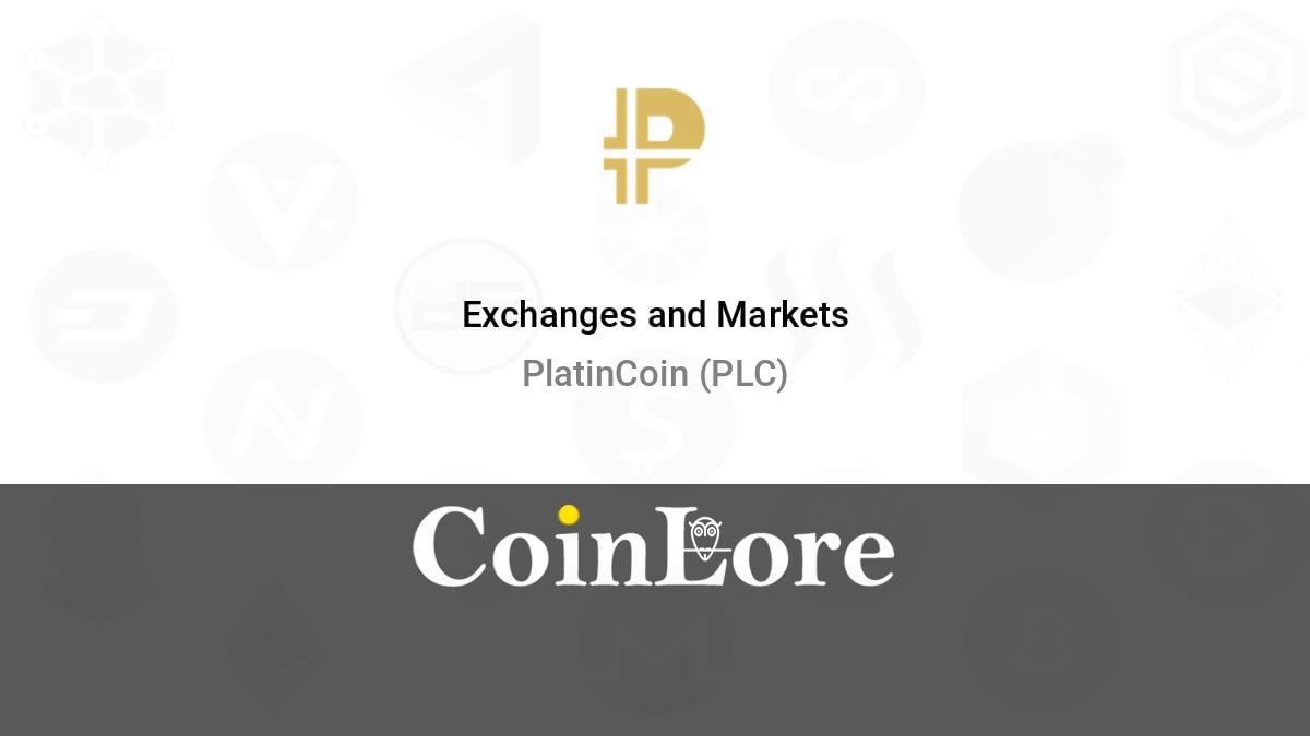 PLATINCOIN price today, PLC to USD live price, marketcap and chart | CoinMarketCap