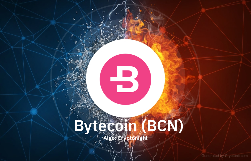 Bytecoin (BCN) - Real-time Charts, News and other Cryptocurrency Info