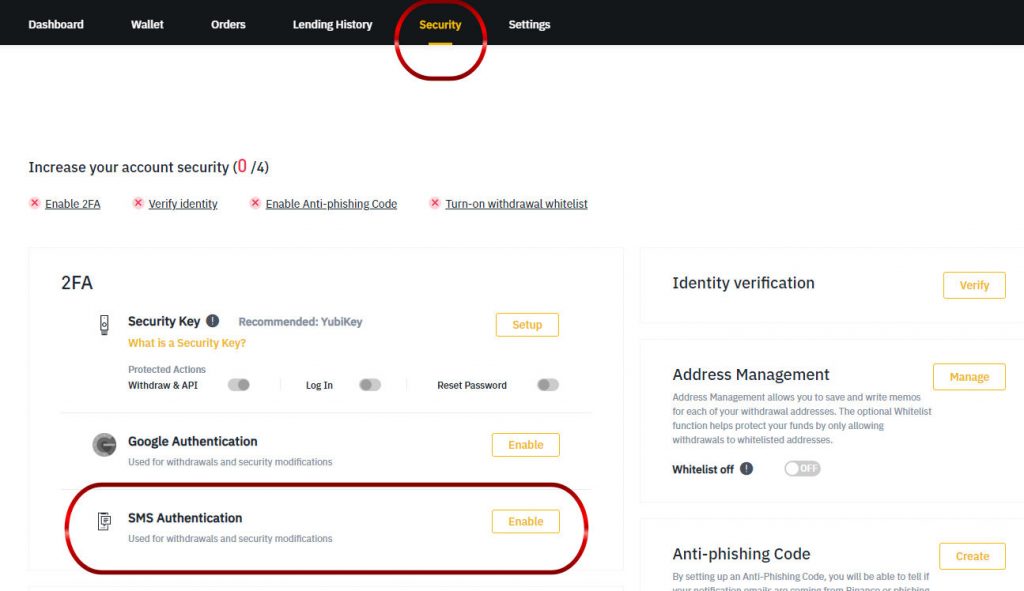 How to Secure Your Binance Account With 2FA