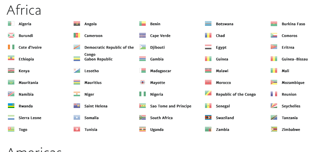 Which countries are supported by PayPal payments?