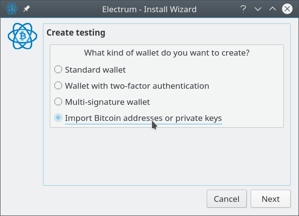 Electrum - Bitcoin Wiki