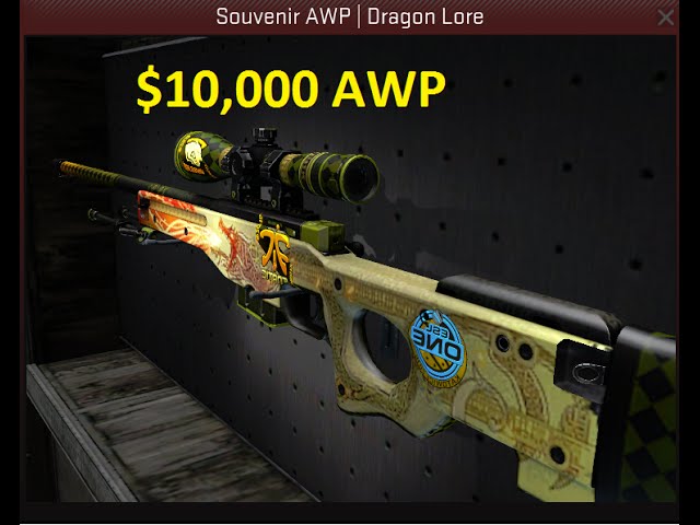 Souvenir AWP | Dragon Lore Factory New CS2 | CSGO Skin - Bloodycase