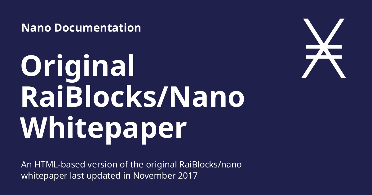 Nano Explained - Mycryptopedia