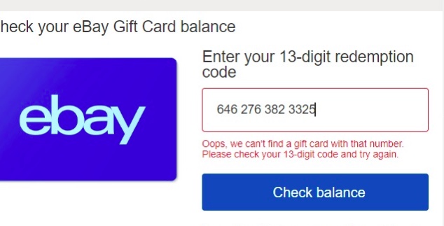 Unique Ebay Gift Card Redeem - Home