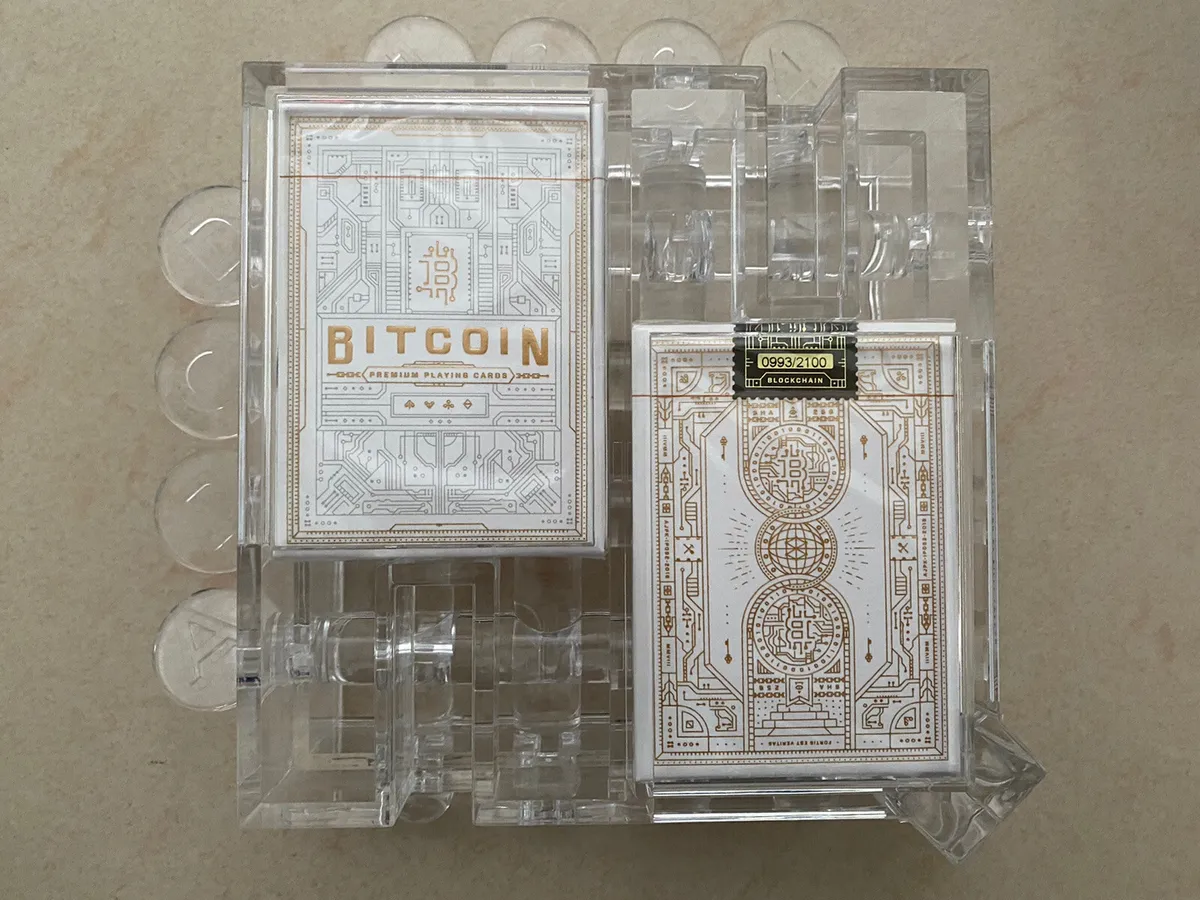 BITCOIN GREEN rare playing cards uspcc – Paperdecks