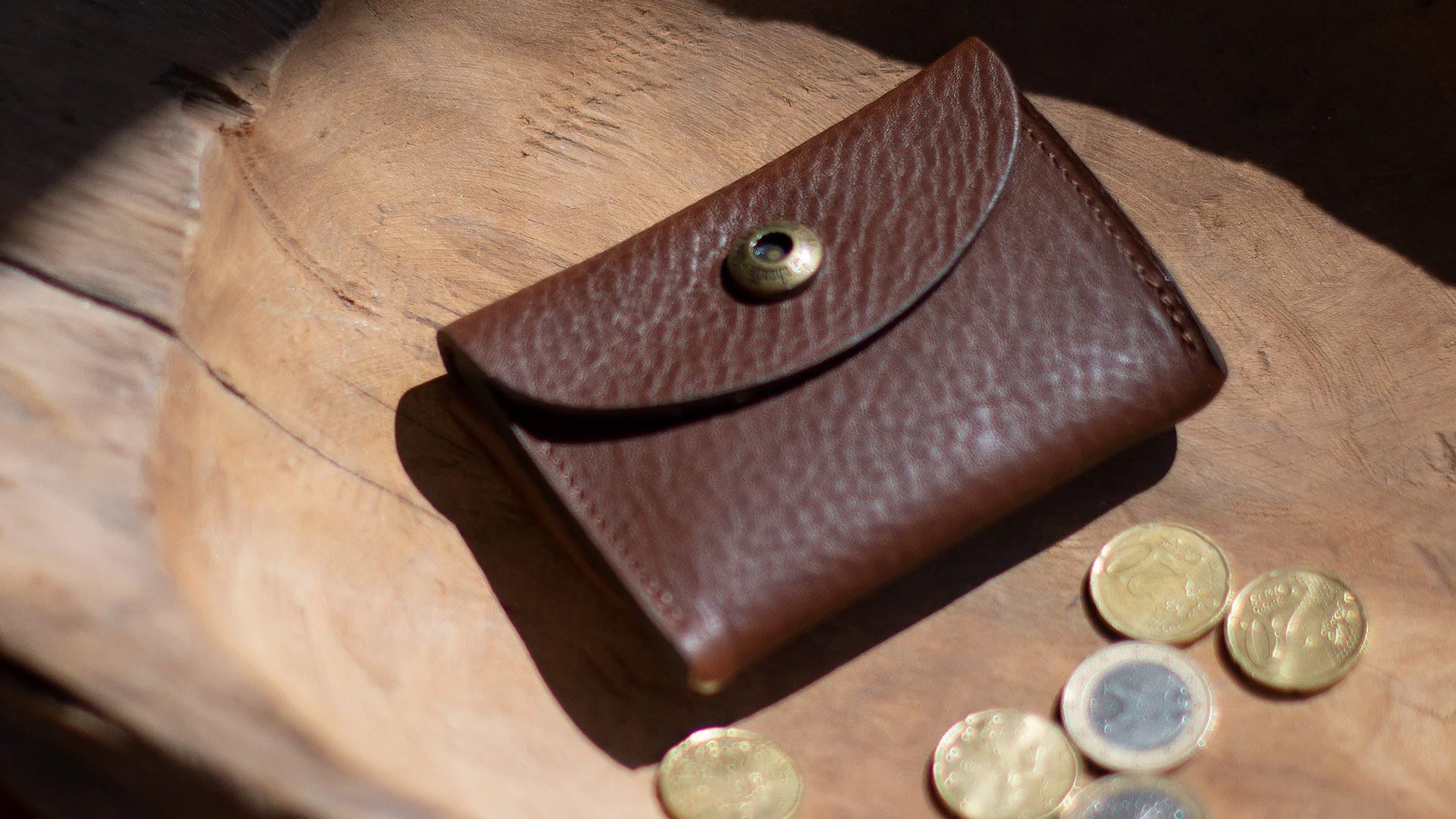 Leather Coin Purse Made in Italy Tacco - Francesco Lionetti