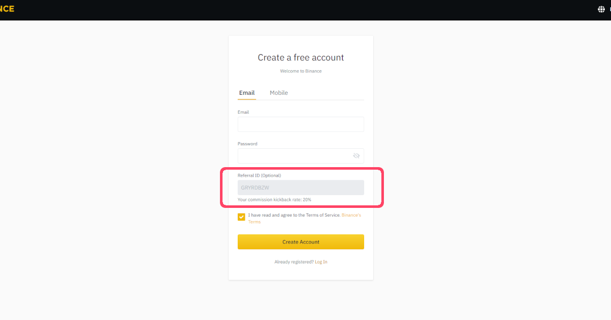 Binance Referral Code: 50% Off + $ Bonus ()