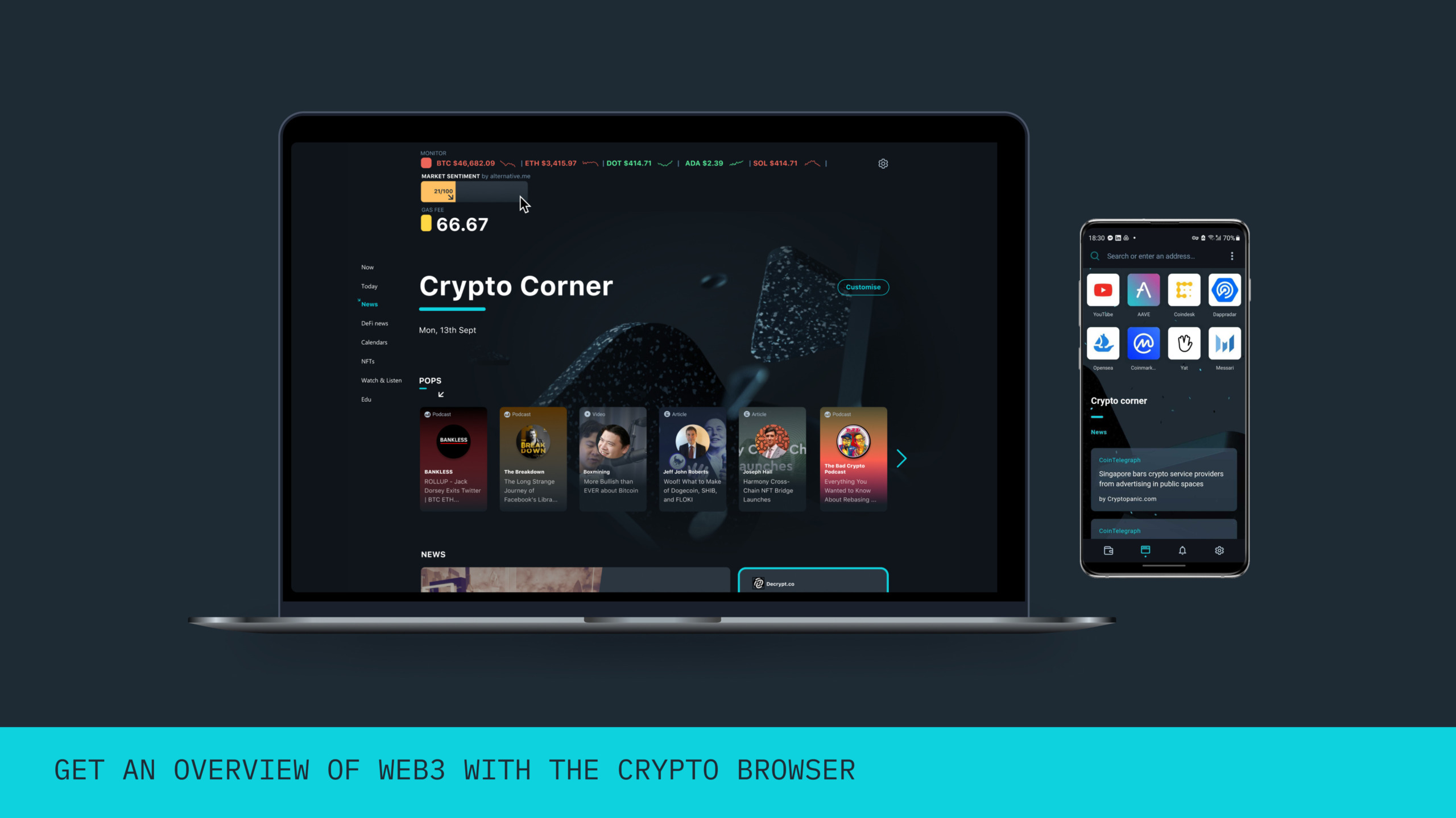 Opera launches desktop Ethereum wallet Dapp with new version | Cryptopolitan