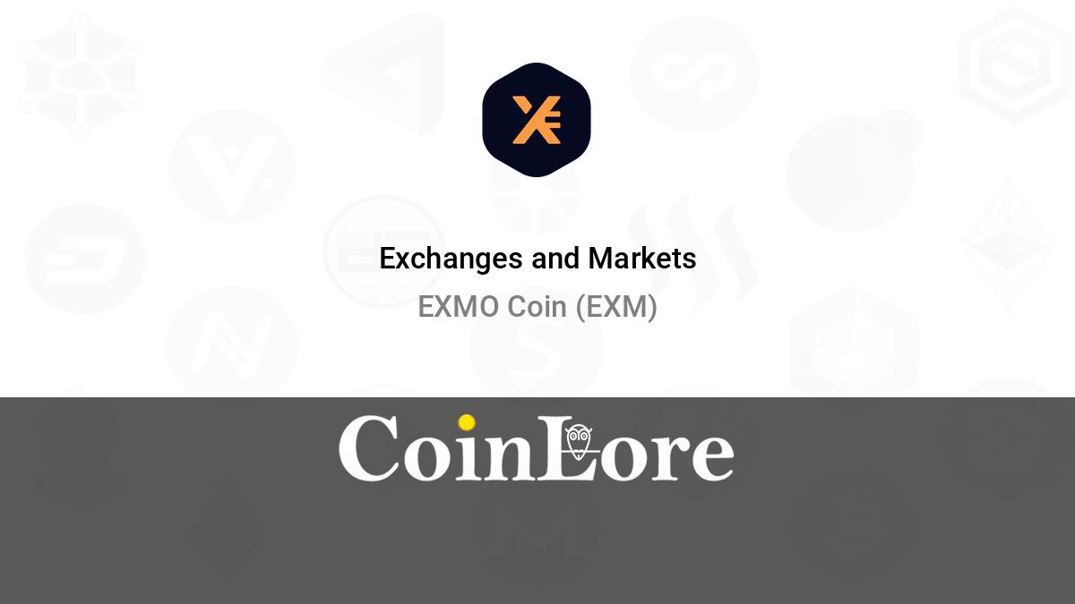 EXMO Crypto Prices, Trade Volume, Spot & Trading Pairs