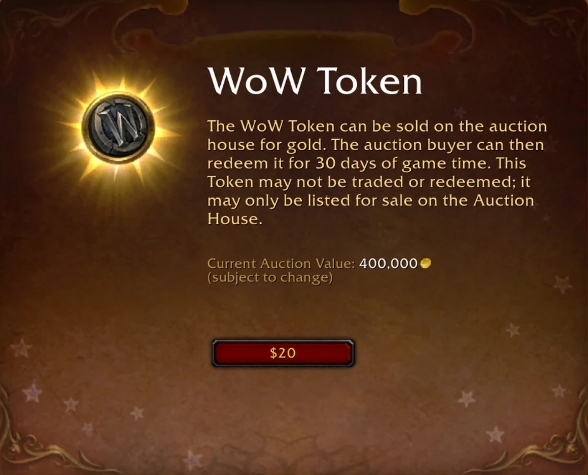 Token price differences - General Discussion - World of Warcraft Forums