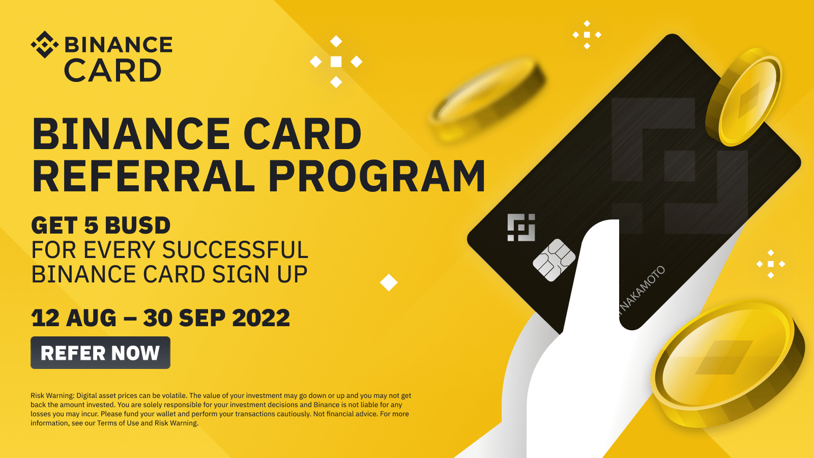 Binance Referral Code & Recommendations Page | 