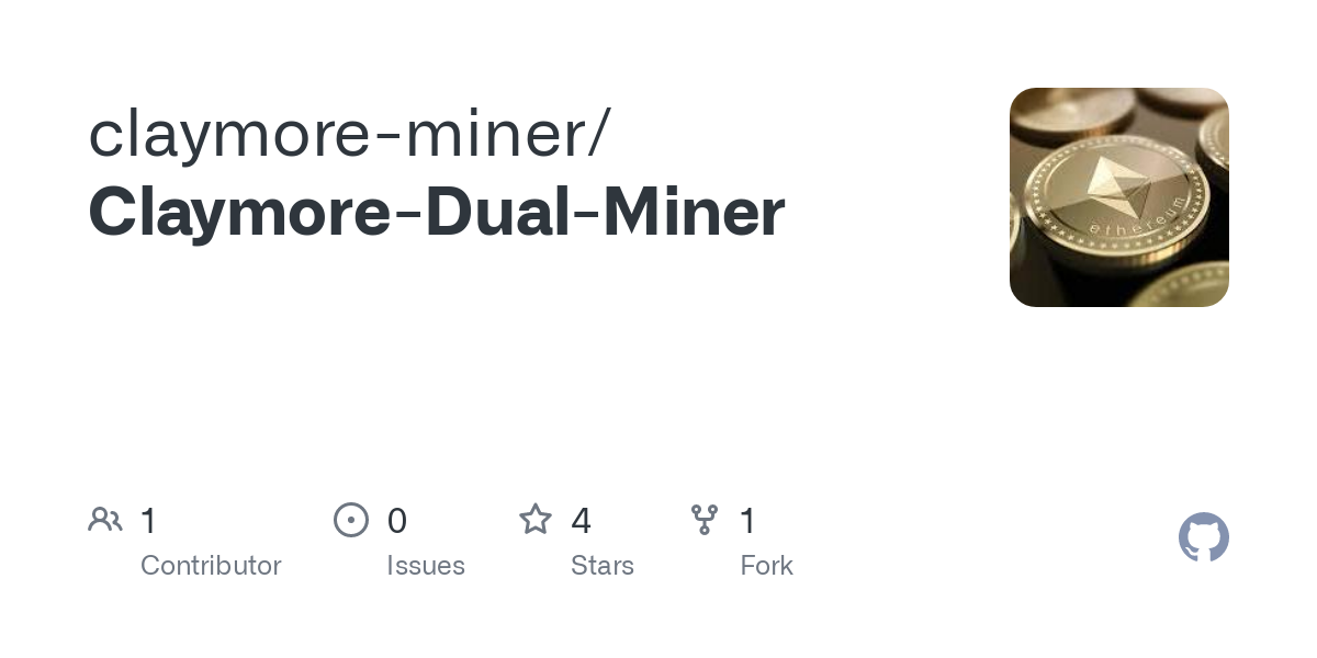 claymore-miner · GitHub Topics · GitHub