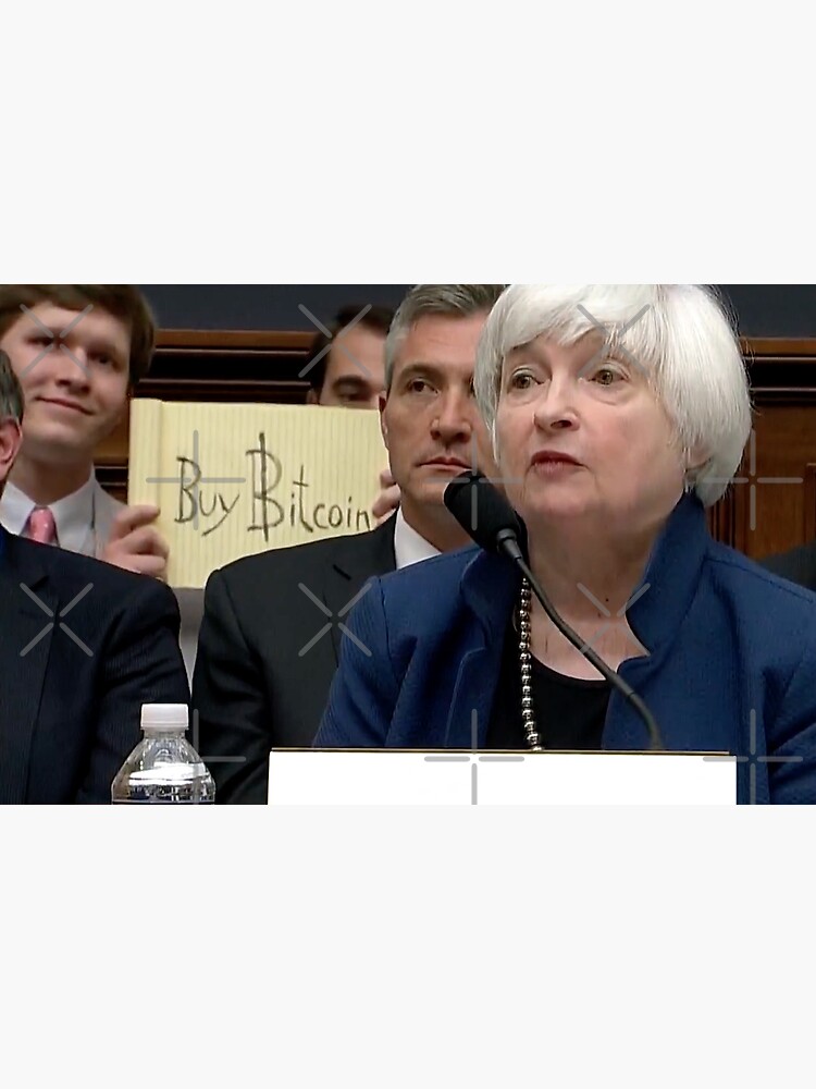 This Guy Really Wants the People Watching Janet Yellen’s Hearing to ‘Buy Bitcoin’