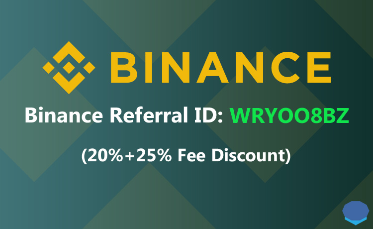 Binance Referral ID in ASYQFPUG (20% OFF + bonus)