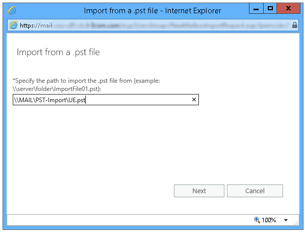 Outlook PST to Exchange server import tool - EdbMails