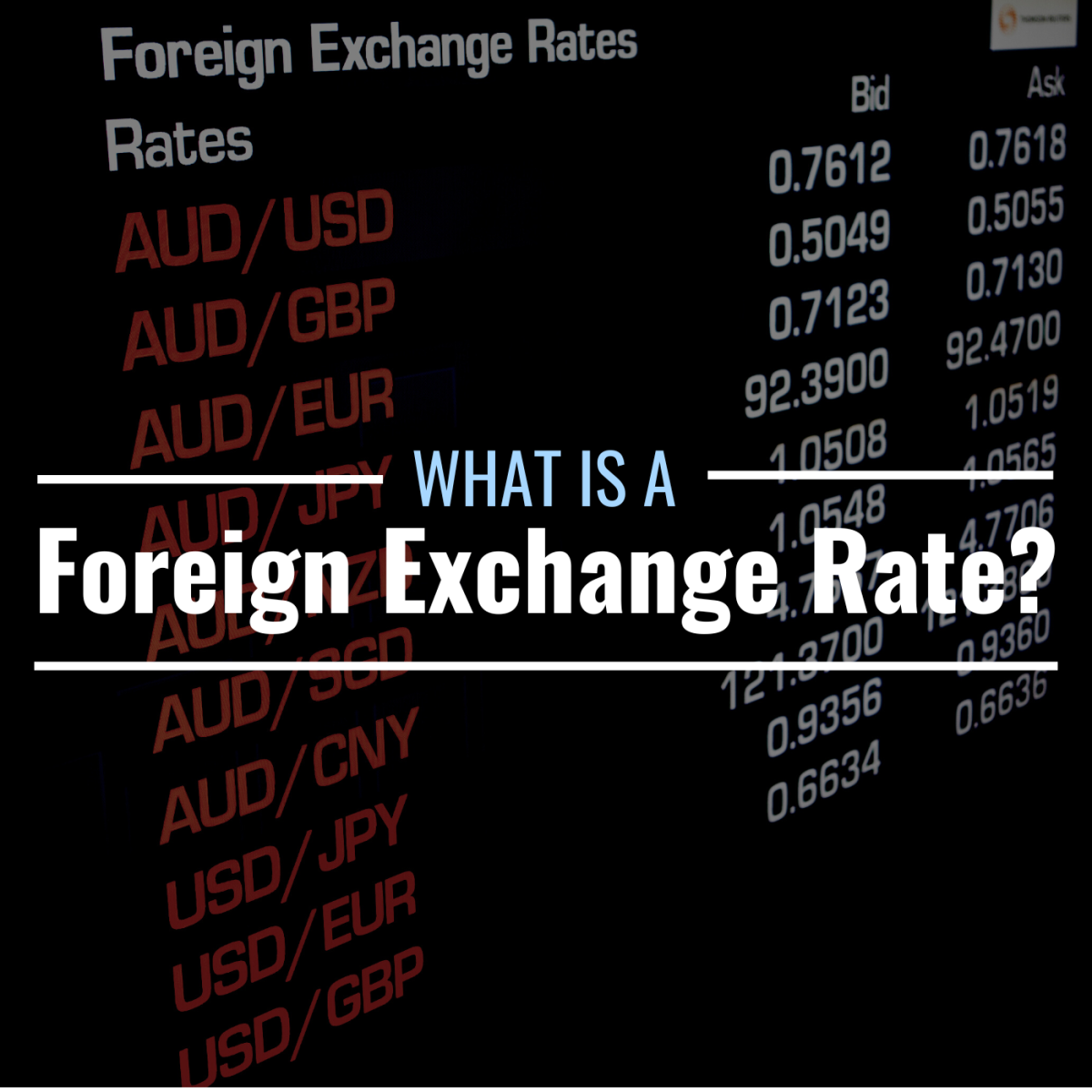 Foreign Exchange Rate FAQ from Bank of America