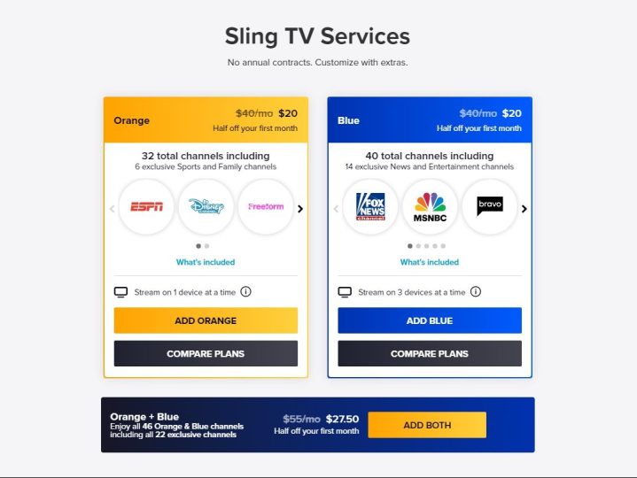 Updating the Card on File | Sling TV Help