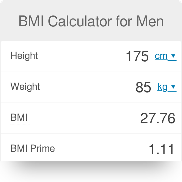 Body Mass Index (BMI) Calculator | ecobt.ru