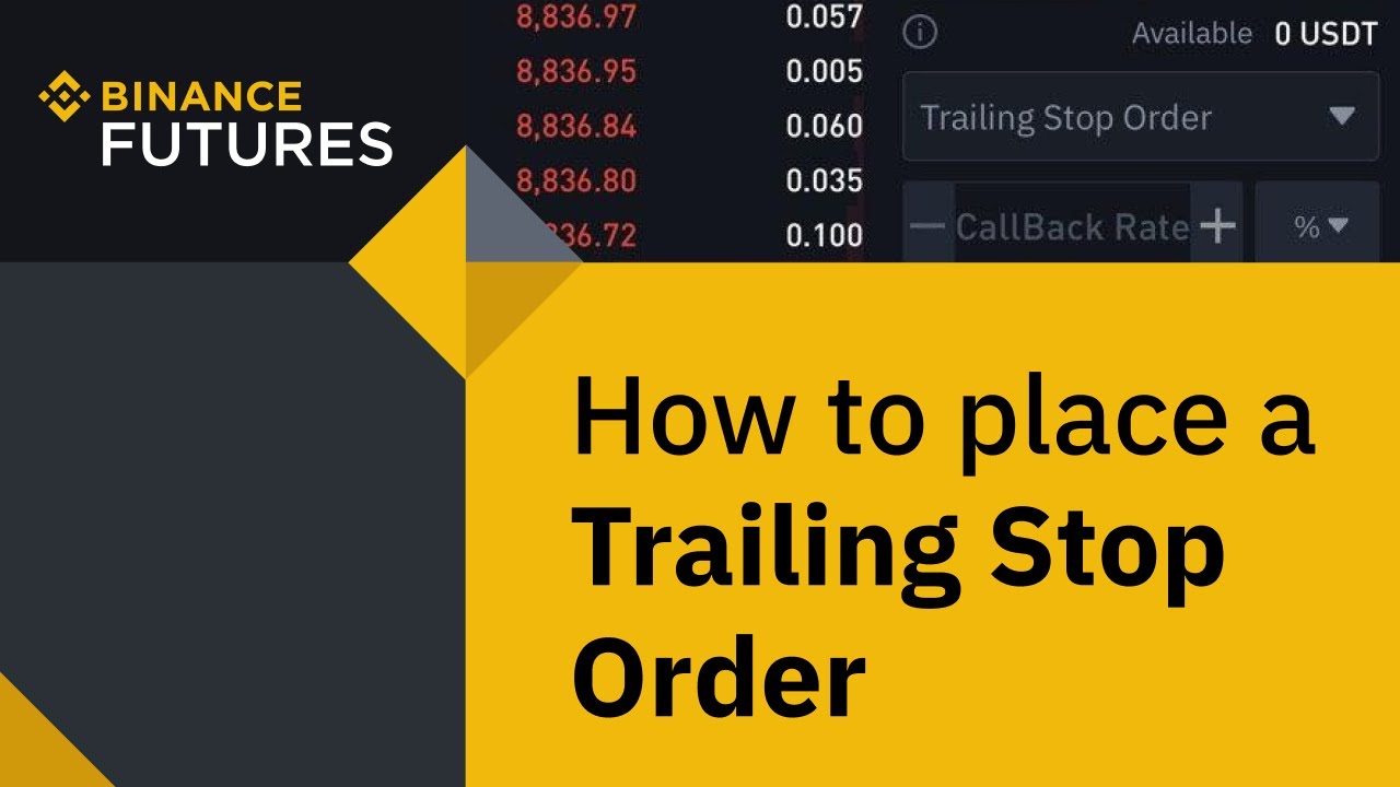 Market Order Trailing Stop - Futures API - Binance Developer Community