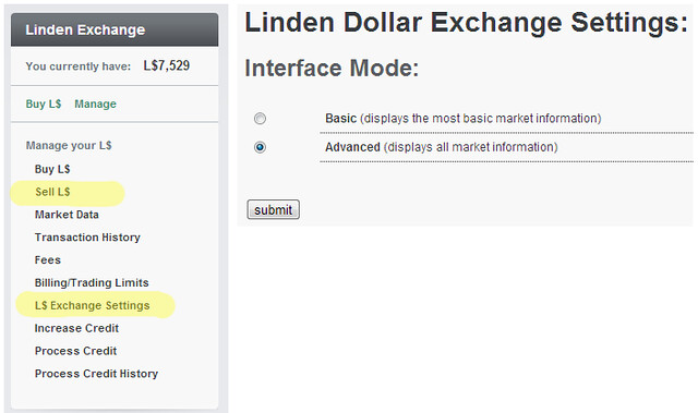 Process Credit (Withdrawal) Requests : Linden Lab