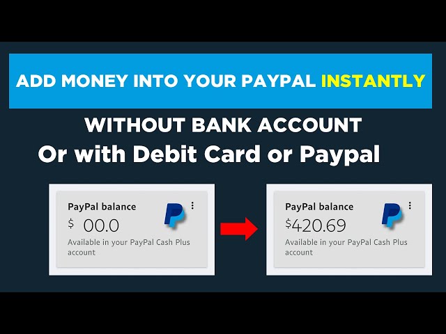 How do I add money to my PayPal balance from my bank? | PayPal GB