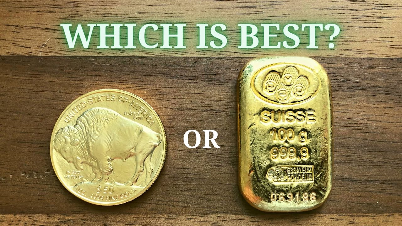 Gold Bars vs. Gold Coins, What’s the Better Investment? | American Bullion
