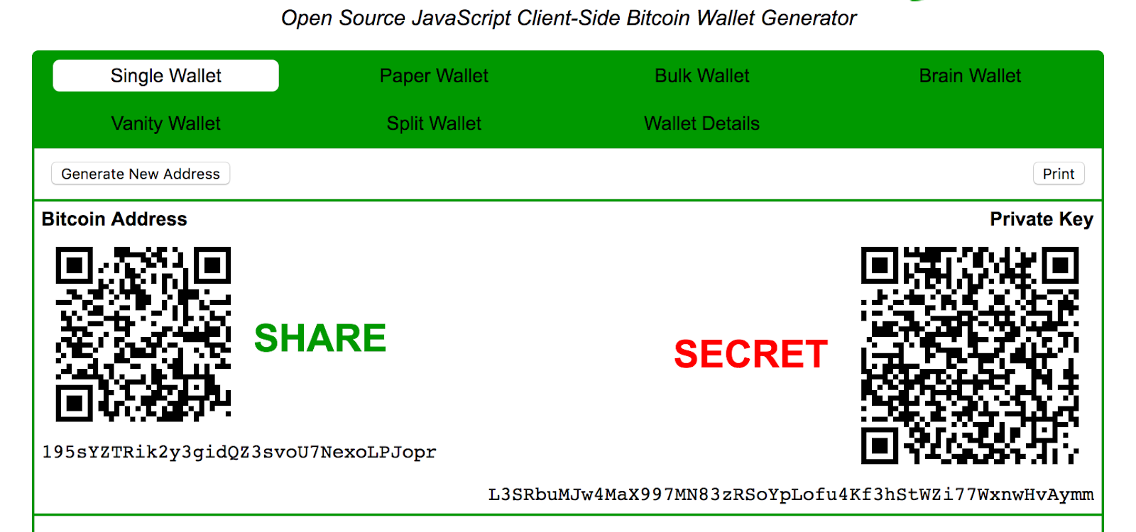 Fake Bitcoin Address Generator - Randommer