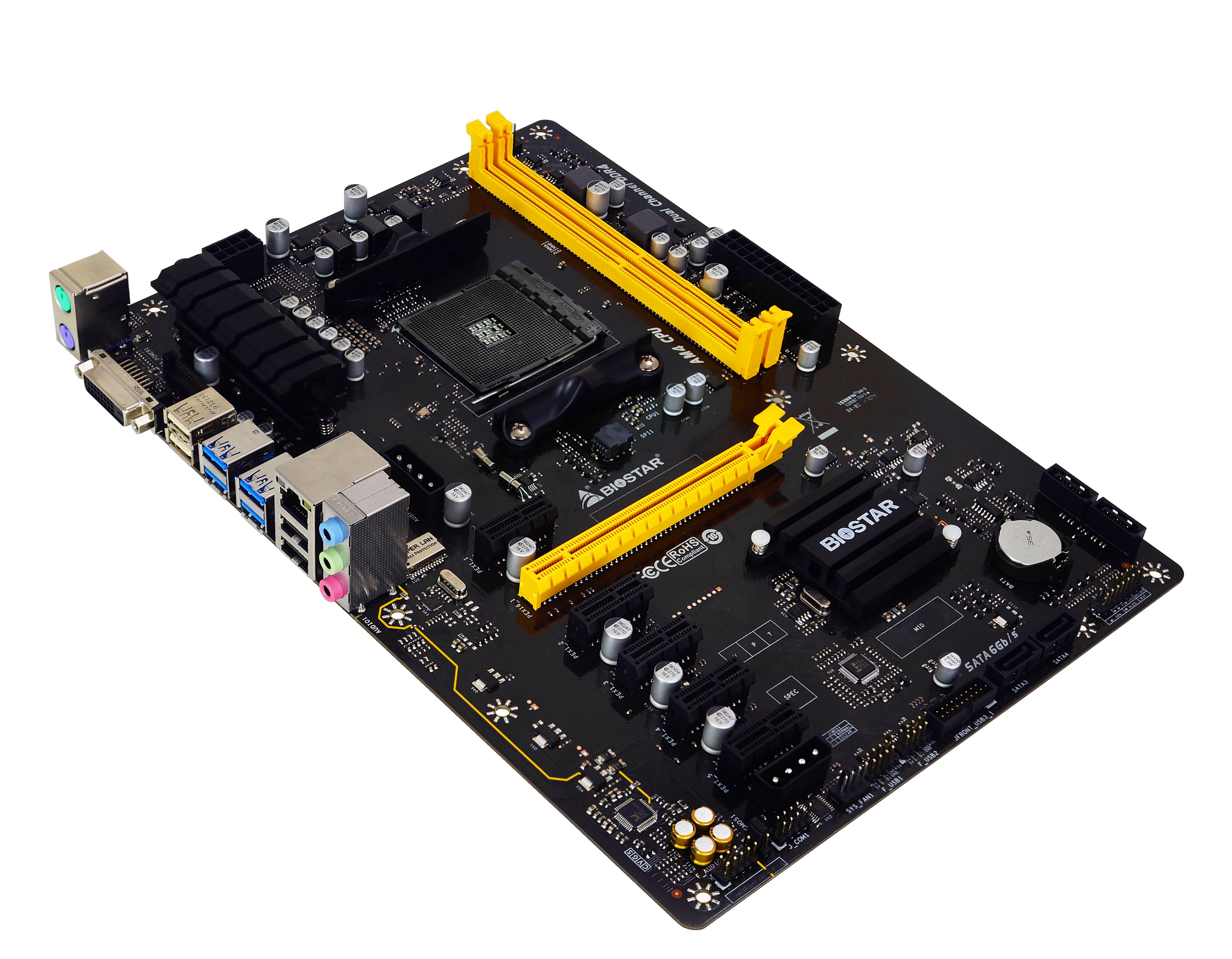 BIOSTAR Reveals Two AMD AM4 Crypto Mining Motherboards