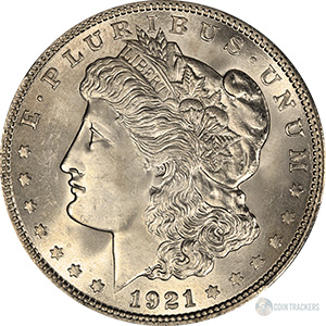 Compare Morgan Silver Dollar - BU Condition dealer prices