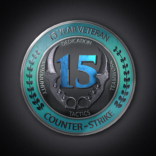 CSGO Prime Account with 5 and 10 Years Veteran Coin and Steam Badge