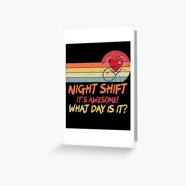 Night Shift - Card — Maia Green