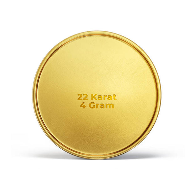 1 gram 22kt Georgivs Head Gold Coin Online Price in Kerala