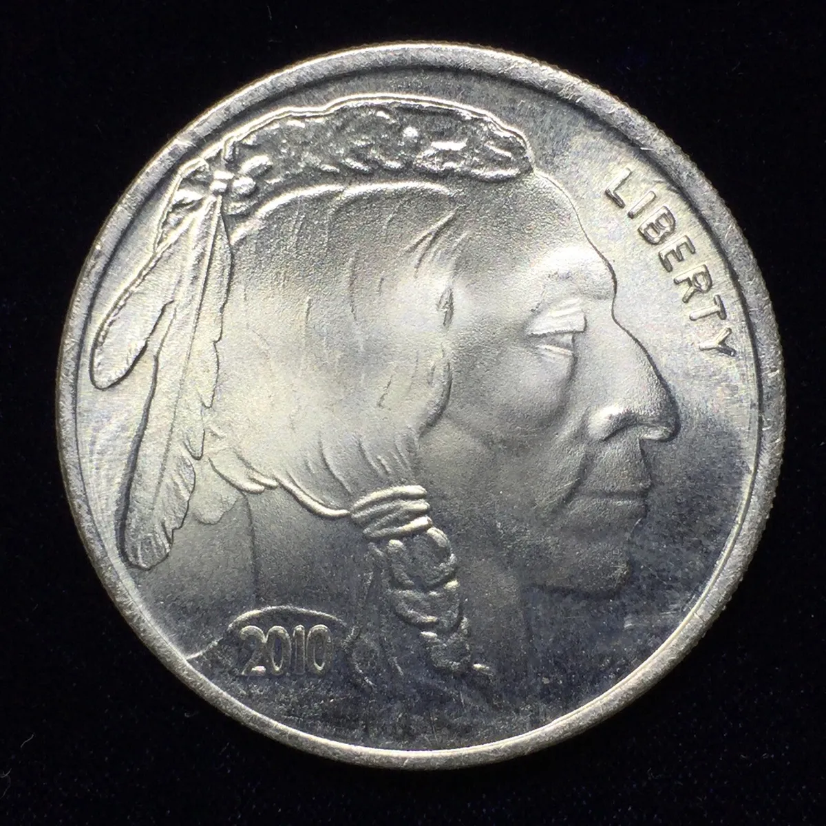 BUFFALO INDIAN HEAD Liberty 1 Troy oz Fine Silver Round BU £ - PicClick UK