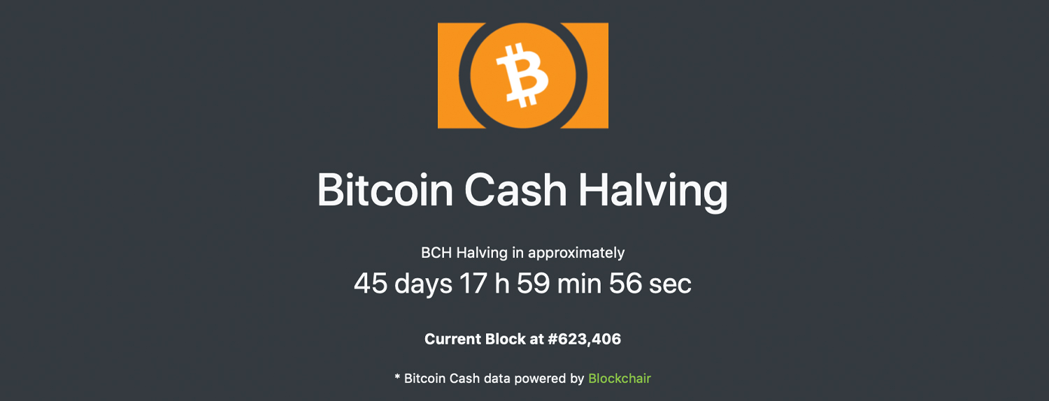 Bitcoin Cash Halving (bch) | Dates, Details, Countdown | ecobt.ru
