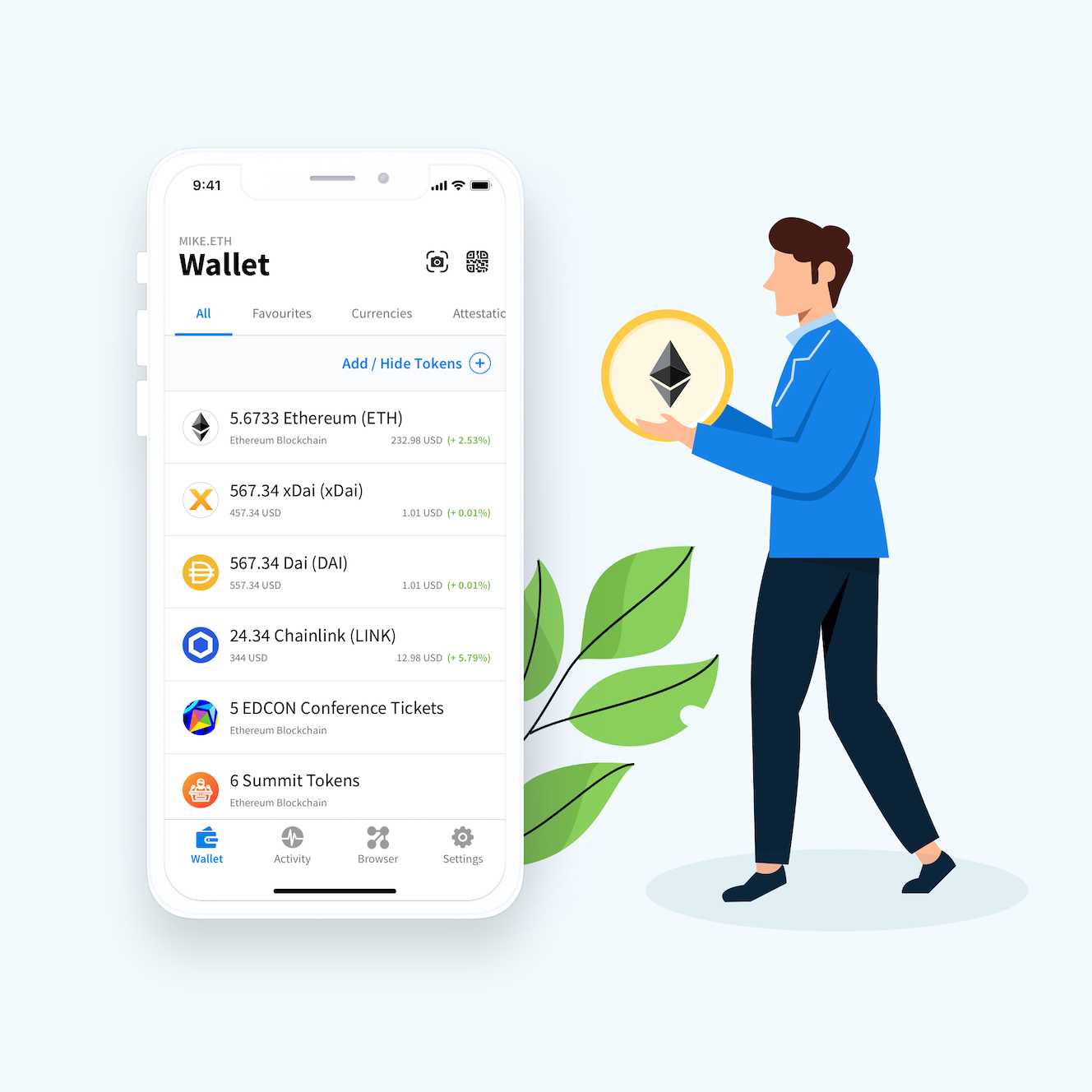 ERC20 Tokens Wallet APK (Android App) - Free Download