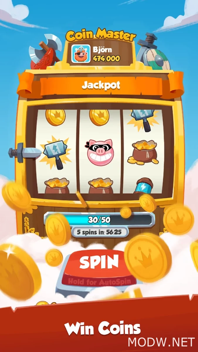 Coin Master MOD APK V (Unlimited Coins And Spins)