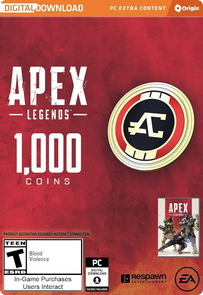 (Ended) Apex Legends Coins [PC ONLY] - Key Drops | Lenovo Gaming (US)