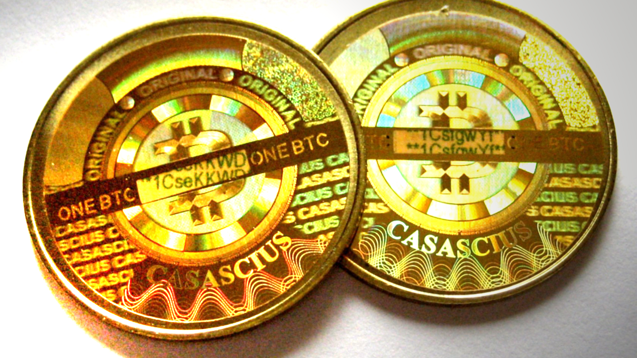 Casascius physical bitcoins - Bitcoin Wiki